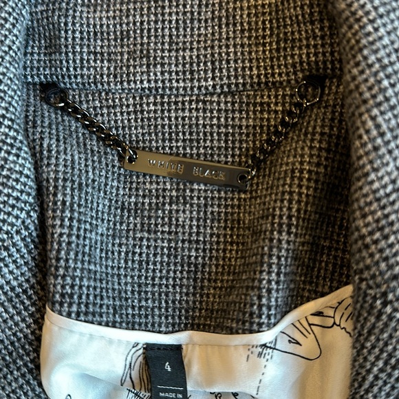 WHBM Mini houndstooth signature blazer Size 4 - Picture 10 of 14